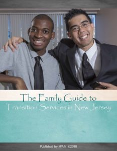 Cover page from Family Guide to Transition Services