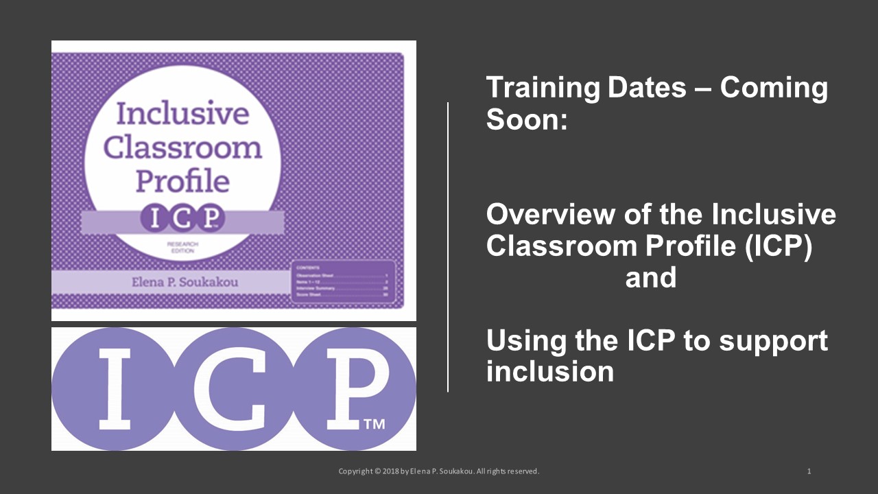 Inclusive Classroom Profile
