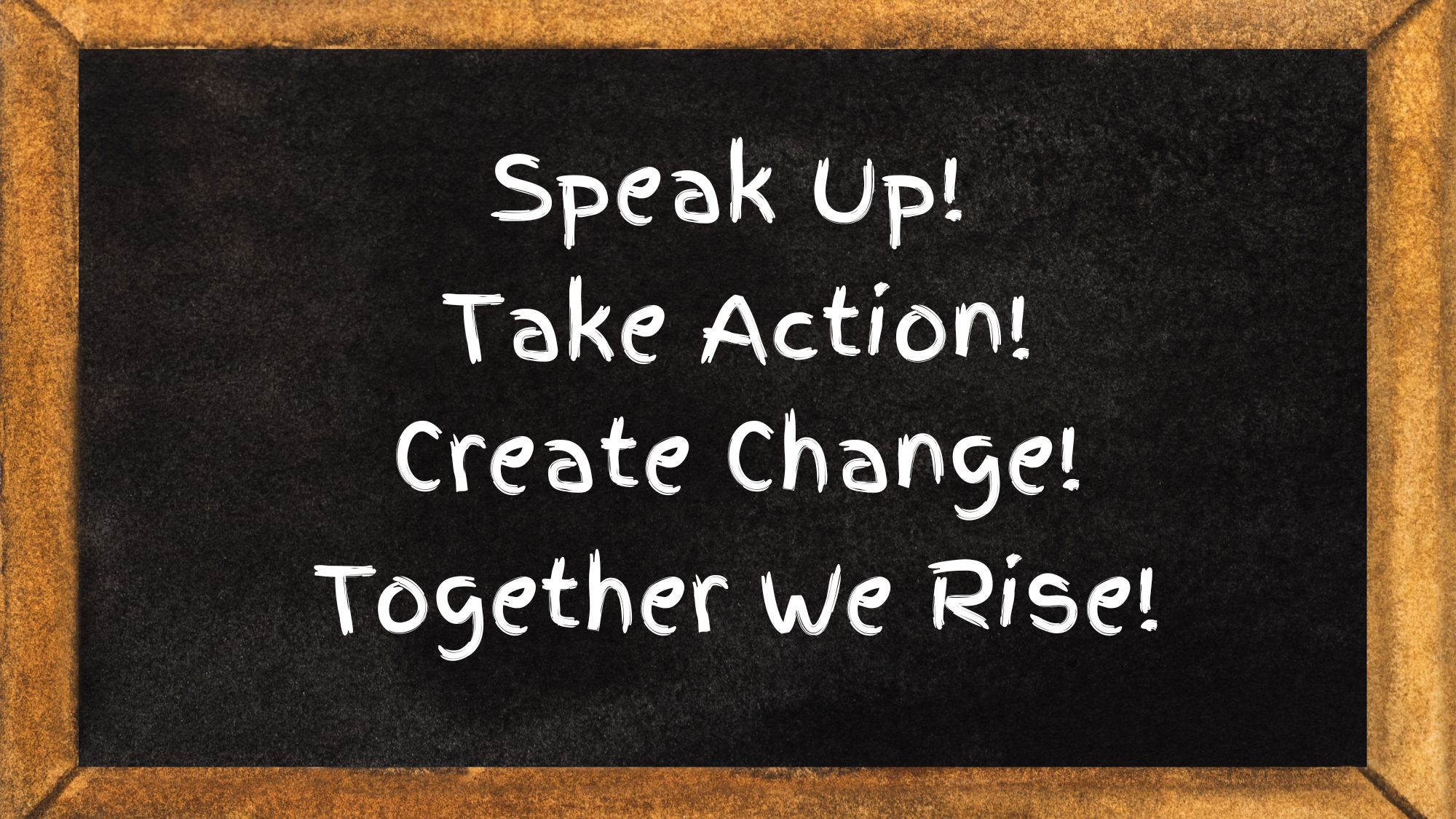 Speak Up! 2023 Banner