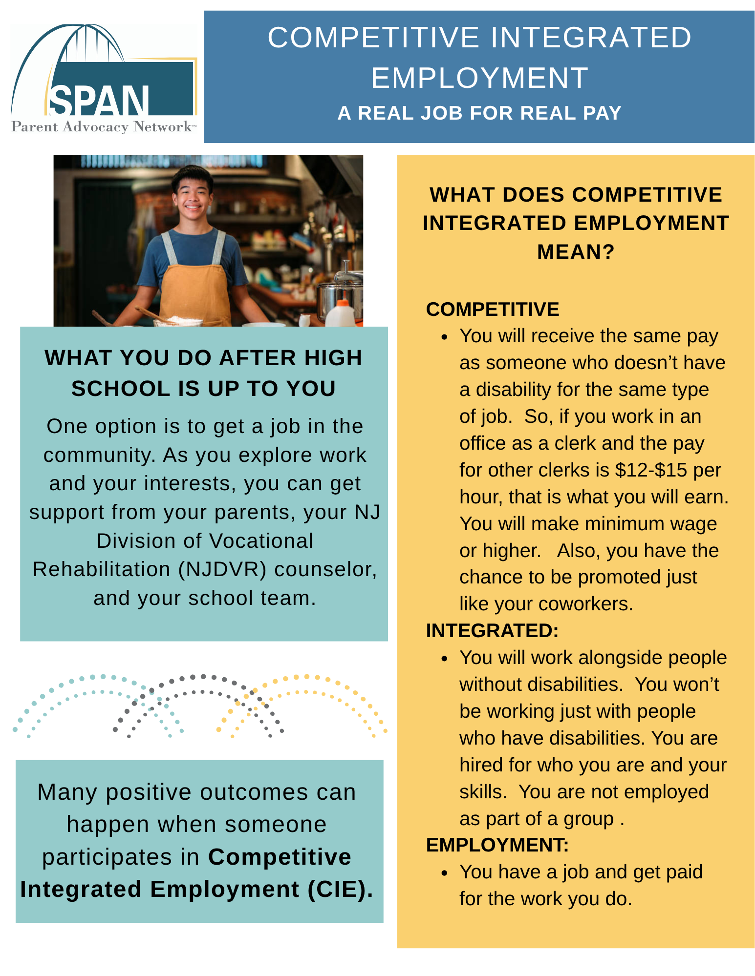 Competitive Integrated Employment Fact Sheet