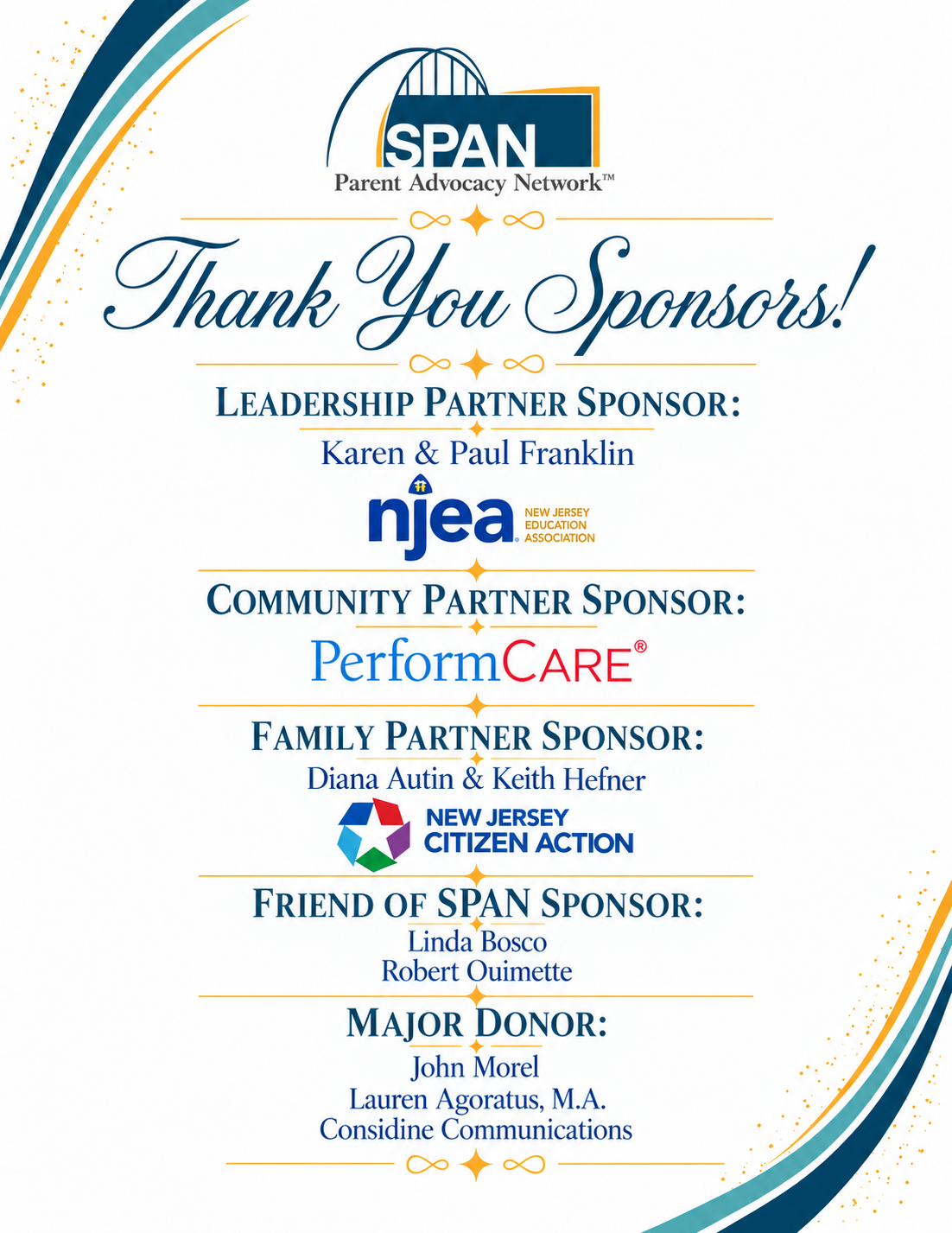 Thank You to our 2026 SPAN Soiree Sponsors