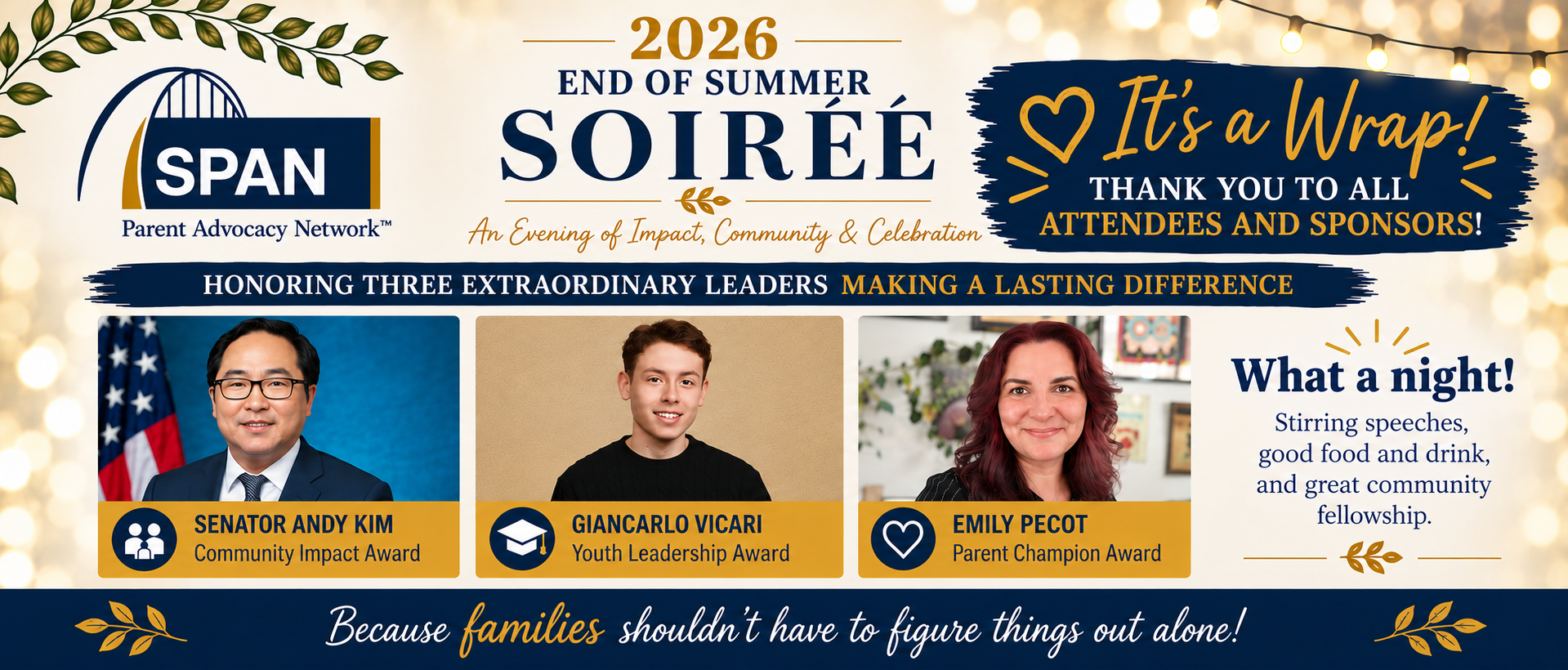 Soiree 2026 Wrap Up Email Header PARENT leadership flyer